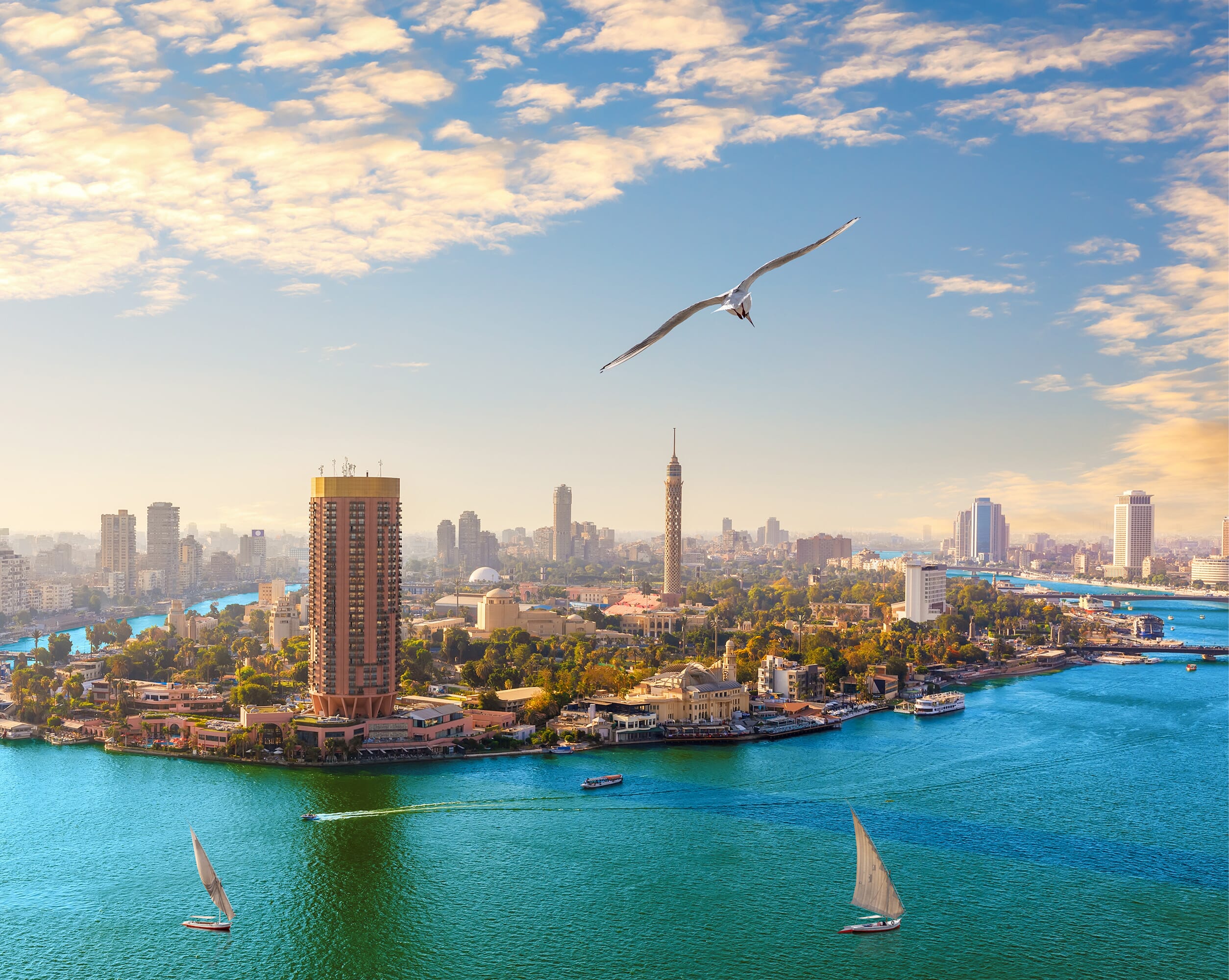 Africa offers some of the most promising growth opportunities globally. With deep local insight and a continent-wide perspective, we provide tailored outsourcing solutions that streamline operations, enhance efficiency, and drive sustainable success across the continent’s diverse and dynamic markets. This image is a wide shot looking at Cyrio in Eygpt with the sea and city buildings.