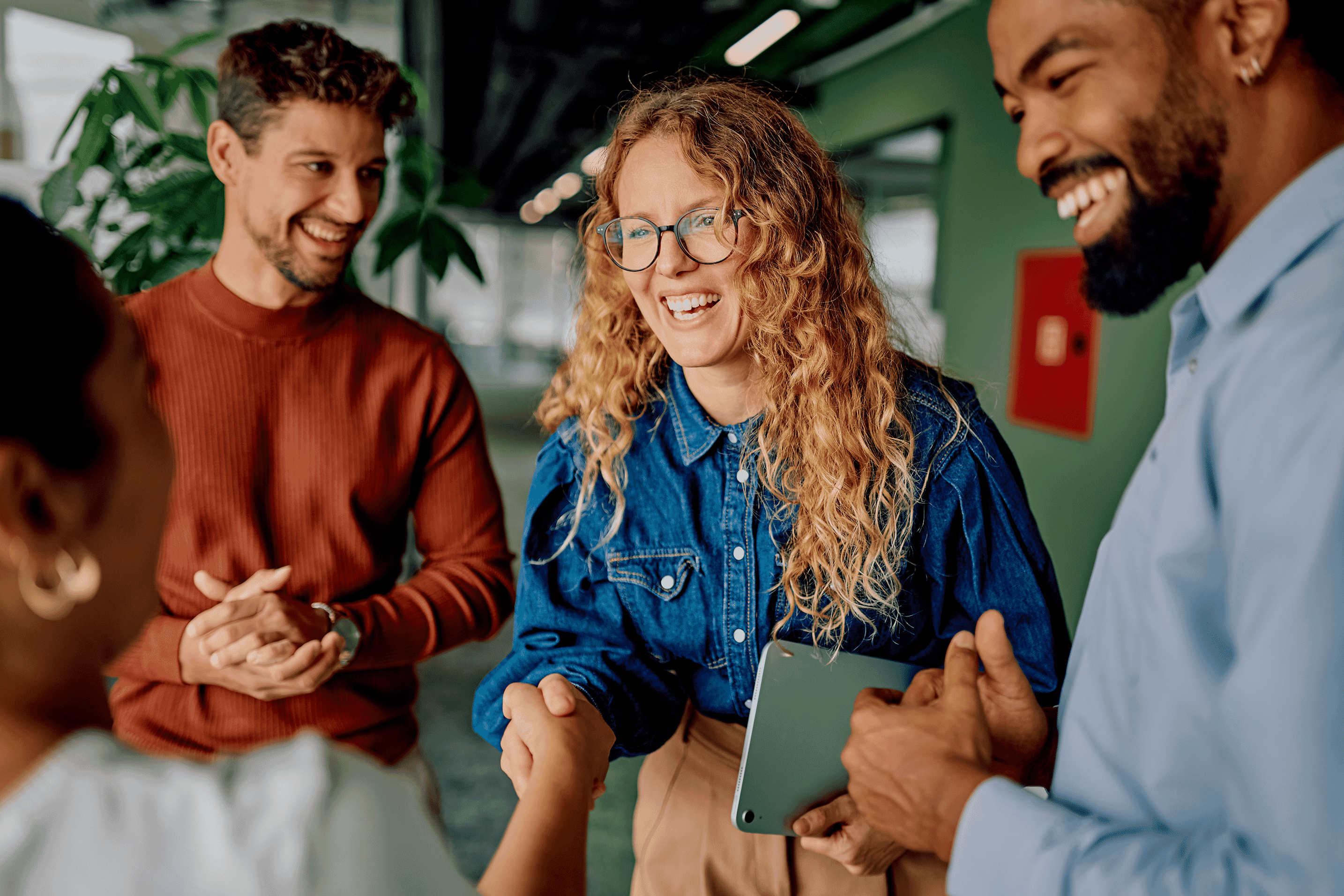 Happy-employees